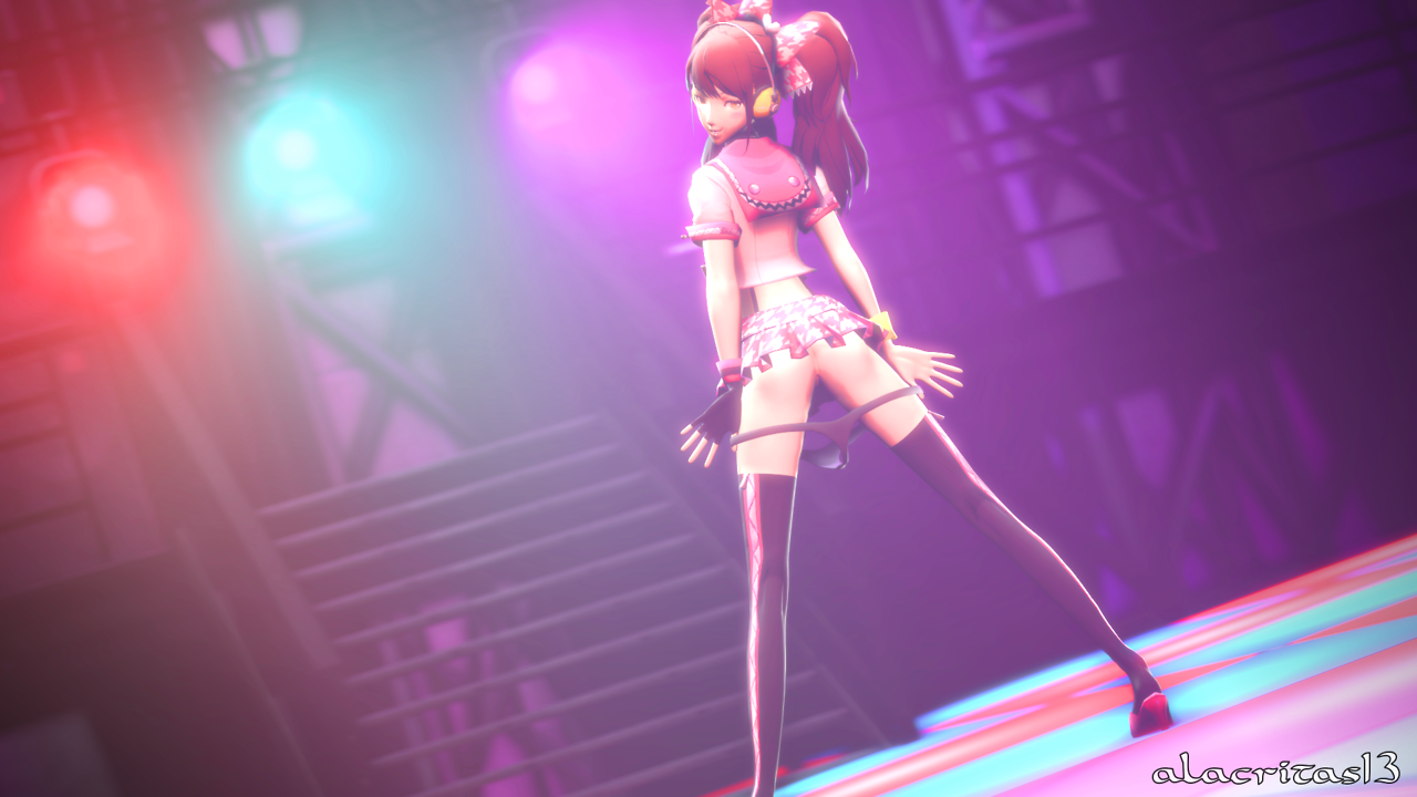 alacritas13: A little test with @devilscry   Rise Kujikawa  model What do you think?^^
