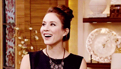 Troian Bellisario on Live with Kelly & Michael[Jan.20[x]“What Hollywood does and what the 