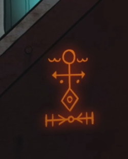 mistrel-fox:Speaking of Stan’s tattoo, I rewatched Scary-oke yesterday and noticed that in one shot, the symbol changed. It could be just an artist’s mistake, but when it comes to GF you never know