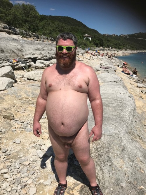 cubfun: Naked fun in the sun with the Bear and Lion.