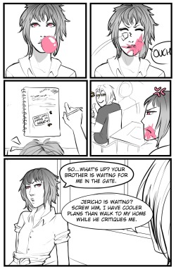 originalike:  I need to say so much about this XD The first, yes, this is first part. I think I will need two strips like this to do what I’ve on mind. Second thing, I’m not used to do lineart comics and it killed me so much XDD Third part, and related