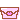 a pixel art gif of a light purple letter that opens to reveal a small explosion of hearts