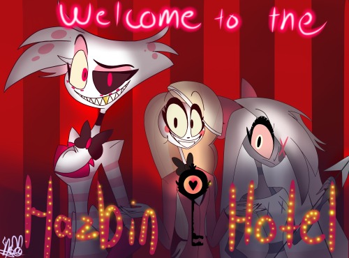 some of my recent Hazbin art as you can see, i remembered how to draw :) 