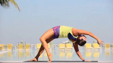 standardmoves:  Camatkarasana Wild Thing Sharon Aluma Start seated. Draw the left