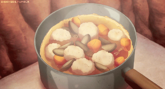 Oishii~desu ‣ Anime Food — Stew - Hakumei to Mikochi ep5