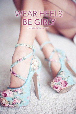I believe high heels is mandatory at all