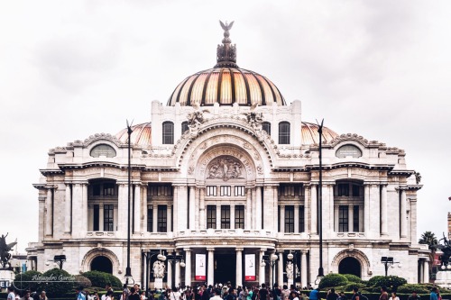 El imponente Palacio de Bellas Artes