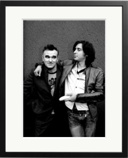 soniceditions:  Carl Barat and Morrissey photographed together in 2004. 
