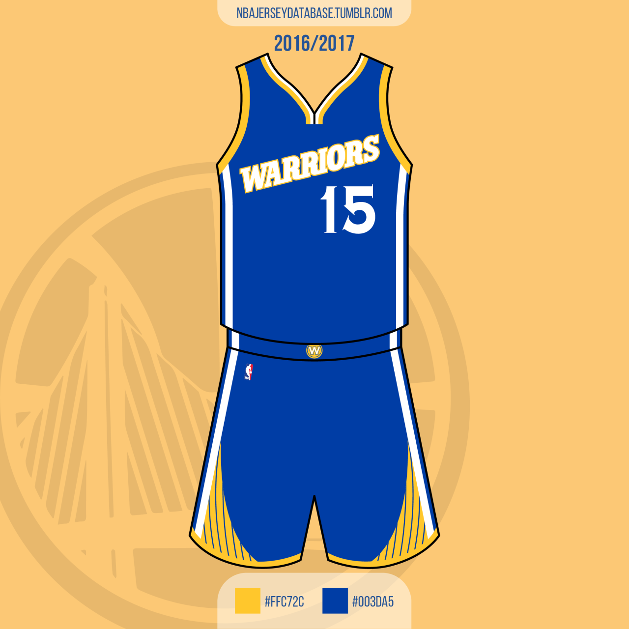 Golden State Warriors Alternate Uniform