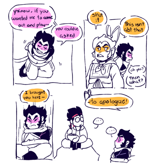 rotten-dan-art: this takes place after S3 huhu. just a lil idea i had about while thinkin “SWK