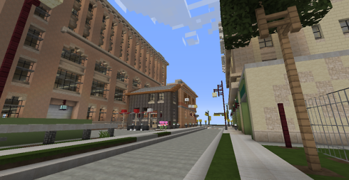 Work has commenced on Downtown East, which will eventually be the gateway to a factories/warehouses 