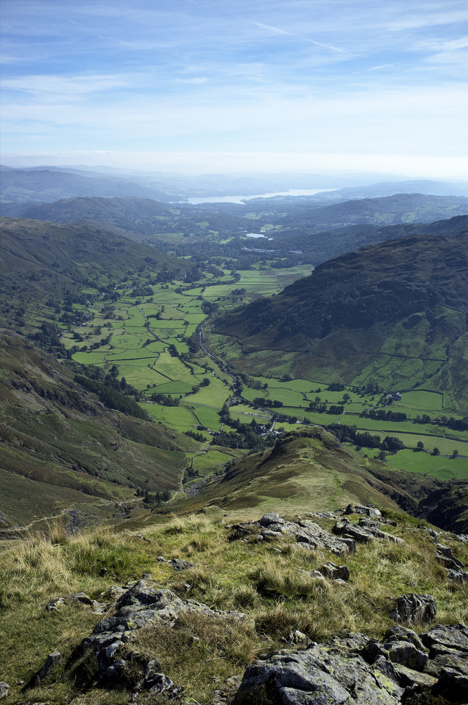 wanderthewood:  Great Langdale from Harrison Stickle, Cumbria, England by Michael