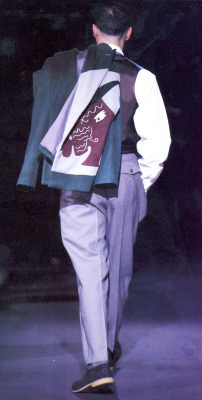 archivings:  Yohji Yamamoto Menswear Fall/Winter 1991 