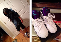 its official. tahiry has show game yall tahiry and jordan brand fans are gonna