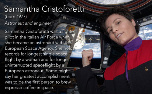 Photo Astronaut Samantha Cristoforetti Longest Single Spaceflight for a Woman 
