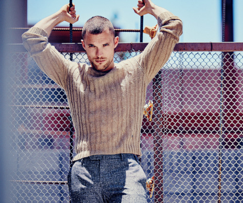 thronescastdaily:Ed Skrein Photographed by Eric Ray Davidson