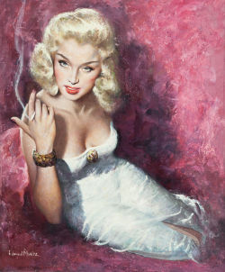 pinupgirlsart:  Edward Moritz