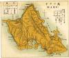 1907 Japanese postcard map of Oahu.
[[MORE]]Found the map at this blog post, which attributes it to a Japanese man named 武居熱血 (Takei Nekketsu) who ran a dry-goods store in Honolulu, traveled all over Hawaii on foot taking photographs and making maps,...