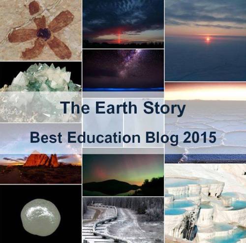 The Earth Story has won the Best Education Blog in the 2015 blog awards and it’s all because of you 