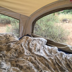 lovlae: my bed for the weekend!! 