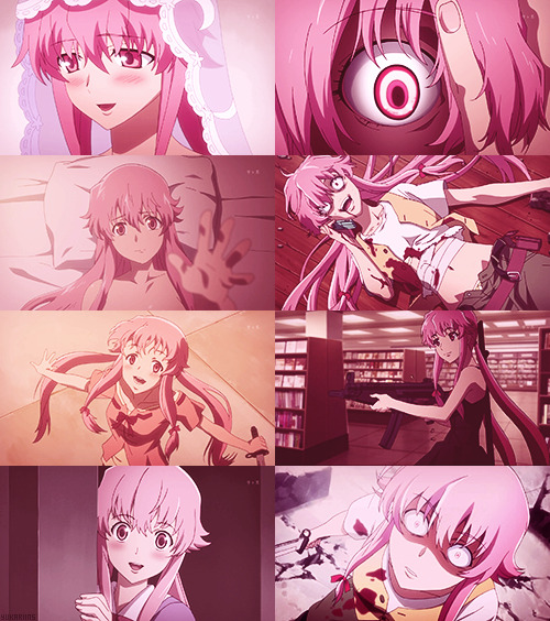 Qual anime vcs tem vergonha de gostar? Me:Mirai nikki