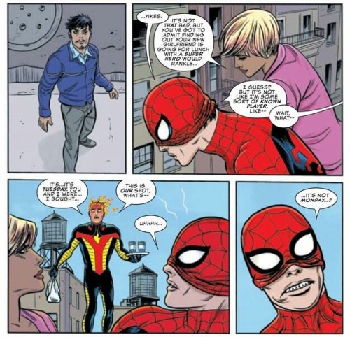 just johnny being jealous and catching peter cheating on him
