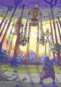 eatsleepdraw:  Wandering Giants! Support my Patreon if you’d like some monthly postcards! https://www.patreon.com/drawmonsterdraw Or visit my Tumblr at: http://drawmonsterdraw.tumblr.com/