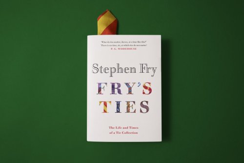 Stephen Fry’s new book based on his popular Instagram series FRY’S TIES has hit shelves!Ties are our