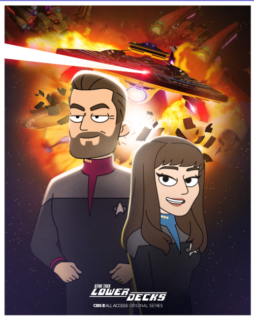 true-lowerdecker-blog:An Official Poster From Paramount Plus On The Lower Decks Season Finale.