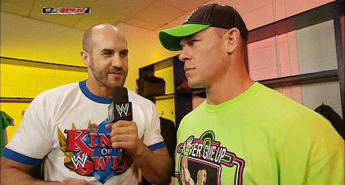 cesaro-fans:  Cesaro interviews John Cena porn pictures