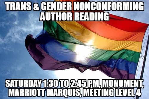 Trans & Gender Nonconforming Author Reading. (Everett Maroon, Imogen Binnie, Trace Peterson, Kel