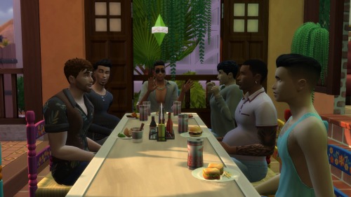 The Boyzzz Decided To Go Out To Dinner. Nothin Special Just A Typical Night Out While Edward With Twins,