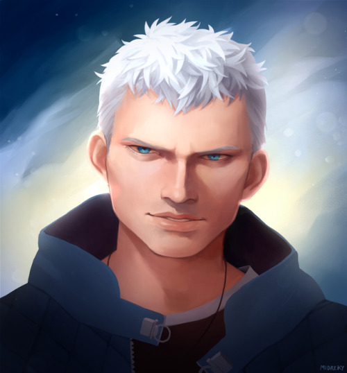 Portrait commission of Nero from Devil May Cry 5 for @inesbarrosillustration!
