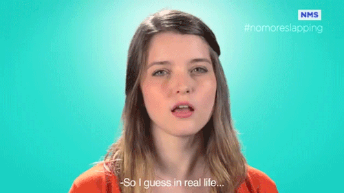 jetpack-jenny:  sizvideos:  Natalia Milano explains why it’s wrong to slap a guy - Full video  i’m shocked 