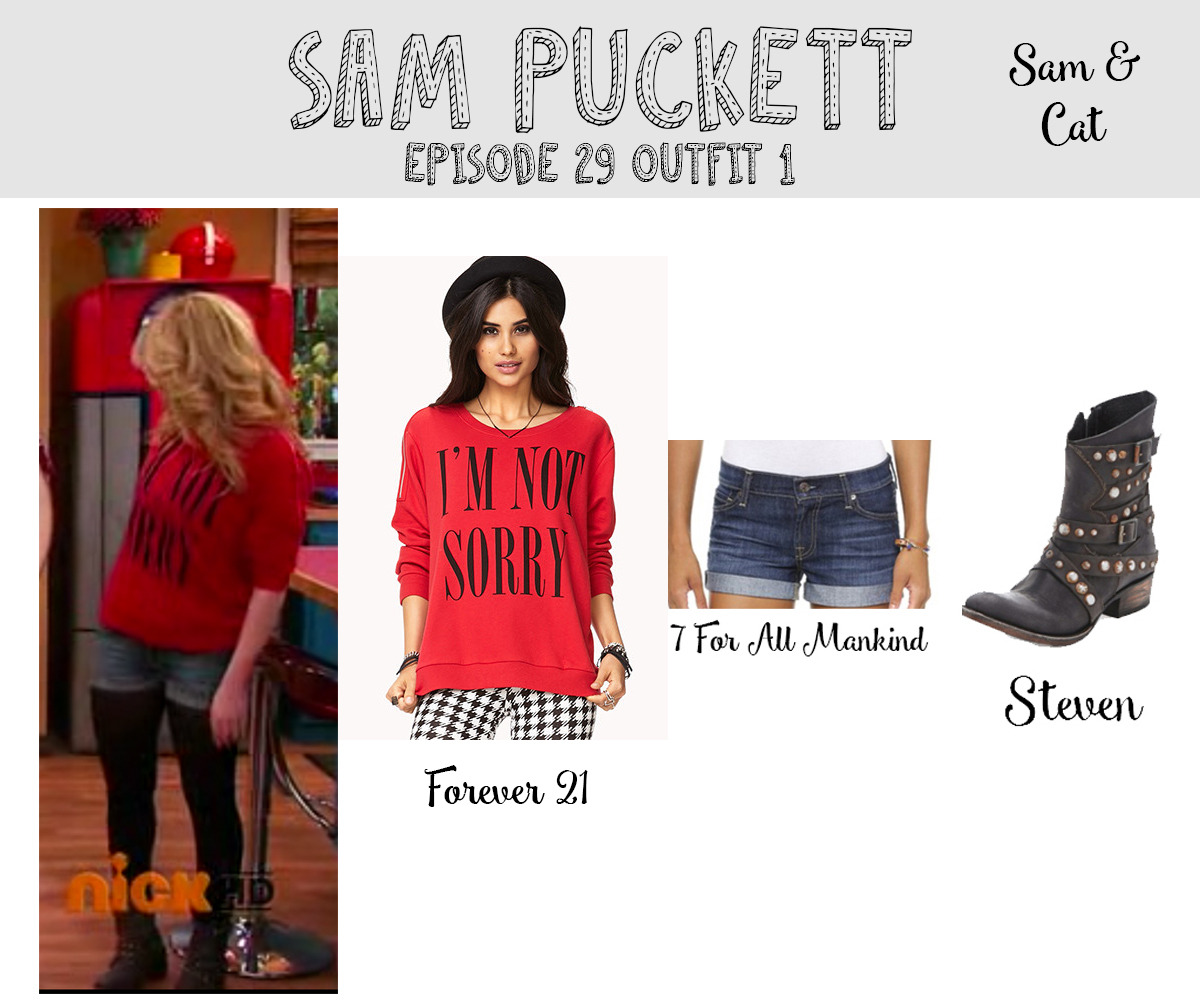 sam puckett sam and cat outfits