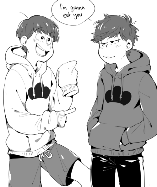 steakfrites: Suuji doodles  mostly inspired by @matsutrashu ‘s existence  MA CH