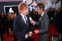 coldcoffeewithsofa:  alwaysmolly:  Ed Sheeran on the E! Red Carpet…in a suit!  I love this man!  