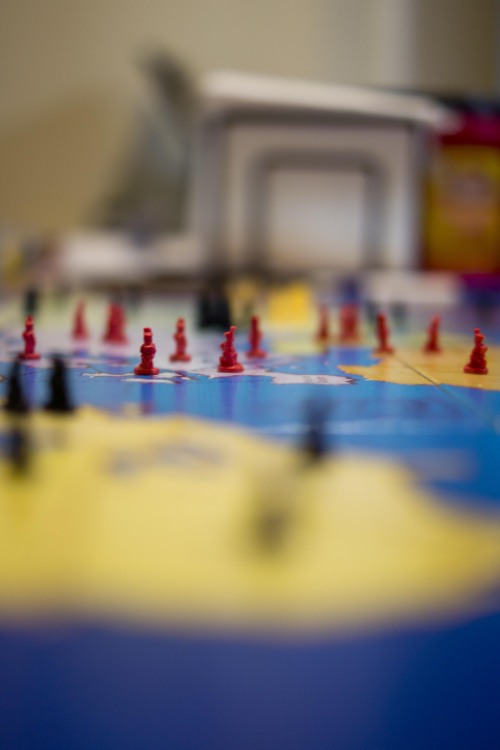 rachelhendrick:I just learned how to play Risk, and I’m dominating. I’m not a strategist by any mean