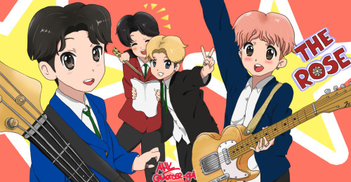 The Rose ( 더 로즈) Anime! (pt1)Picked up digital drawing a while ago and decided to draw my current fa