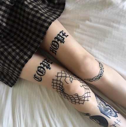 emotionalskinnyyy:tattoo thinspo