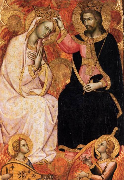 Coronation of the Virgin, Andrea di Bartolo, between 1405 and 1407