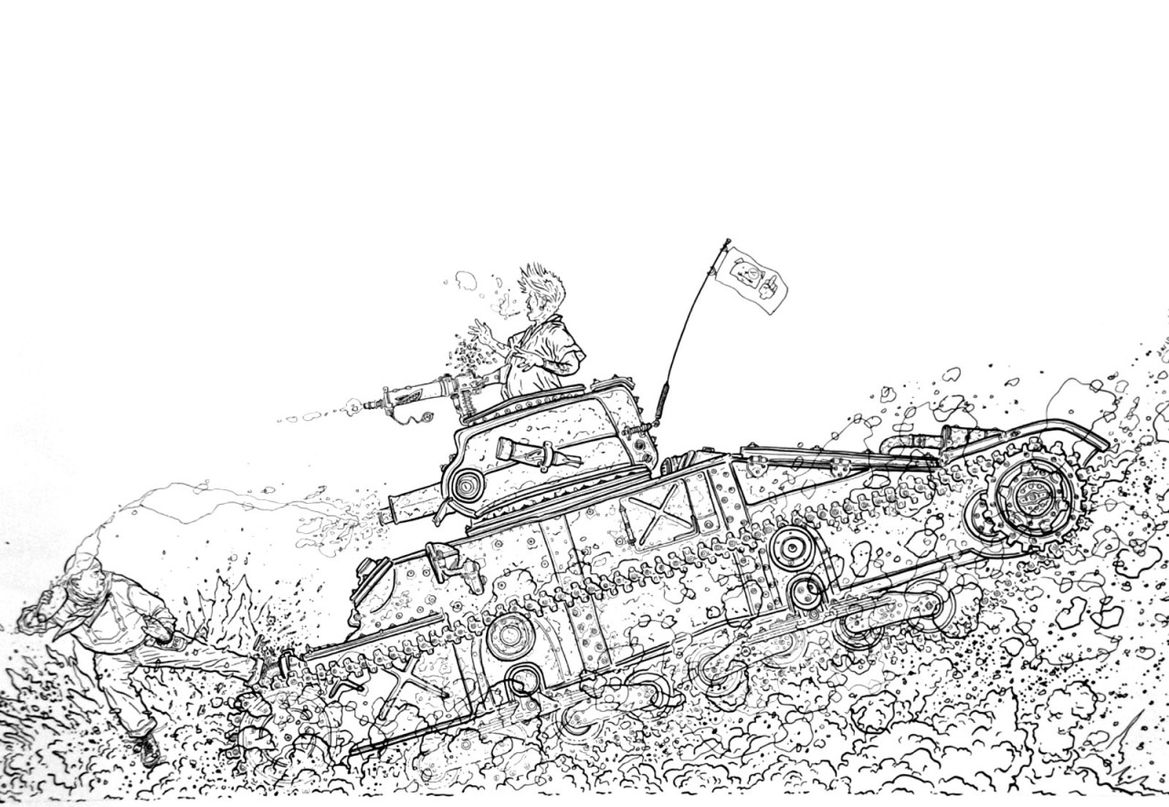 brianmichaelbendis:  art by Geof Darrow