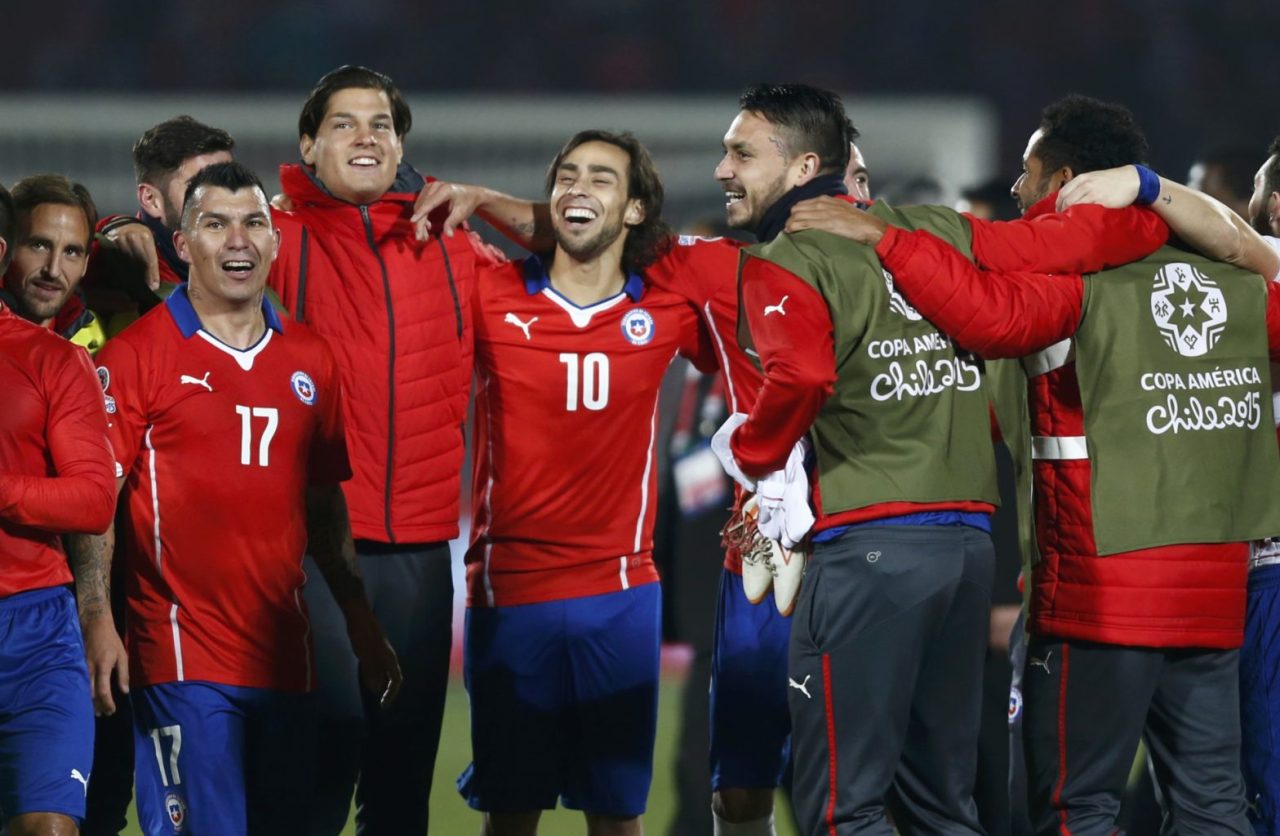 daily-football: Chile NT qualify for the Copa América finals