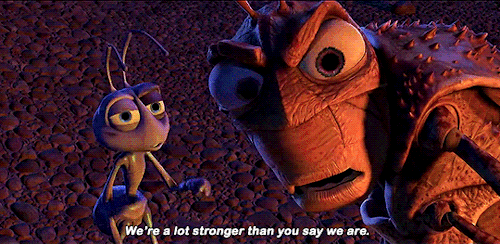 sennettyoung:sapphic-kiwi:thwip:A BUG’S LIFE (1998) dir. John LasseterShout out to Bug’s Life for tu