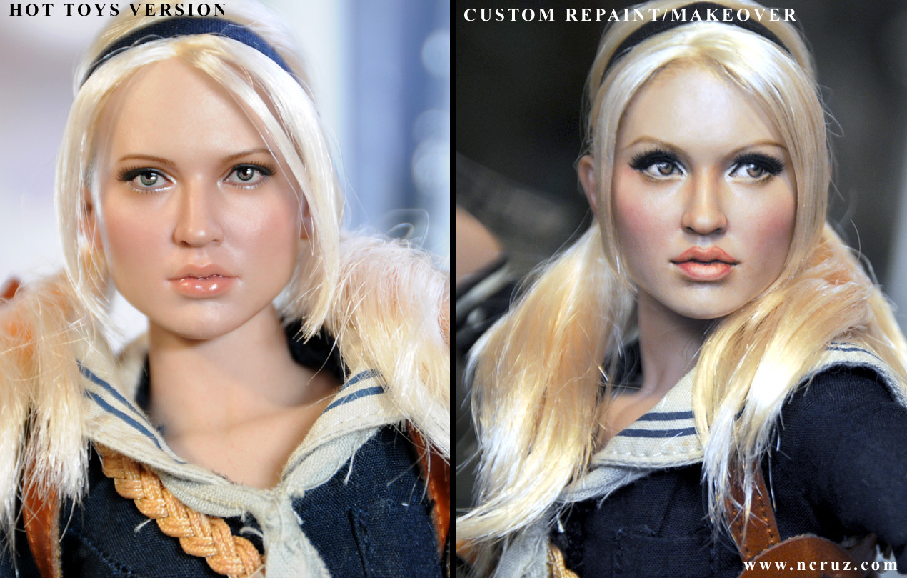 ladamania:  Look at these amazing doll repaints by Noel Cruz, look at them!   Interesting.