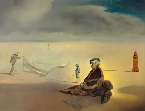 arsvitaest: Salvador Dalí, A Chemist Lifting with Extreme Precaution the Cuticle of a Grand Piano, 1936, oil on canvas Salvador Dali, my favorite painter