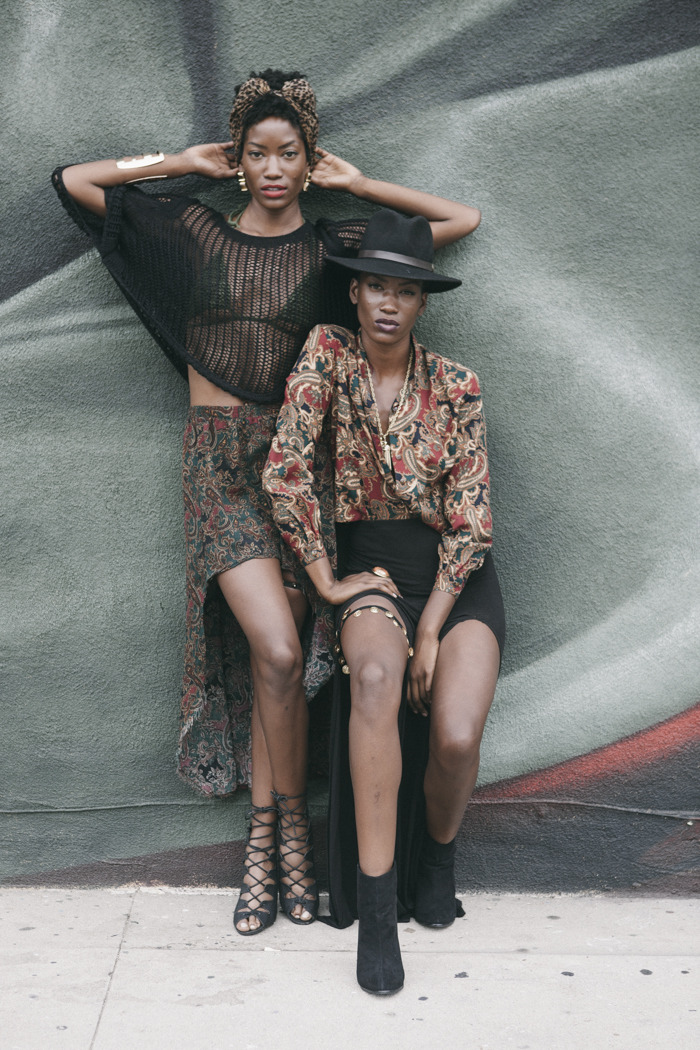 tashleexstyleme:Twin models @tashandcody Photog : molly adams styling: tash and