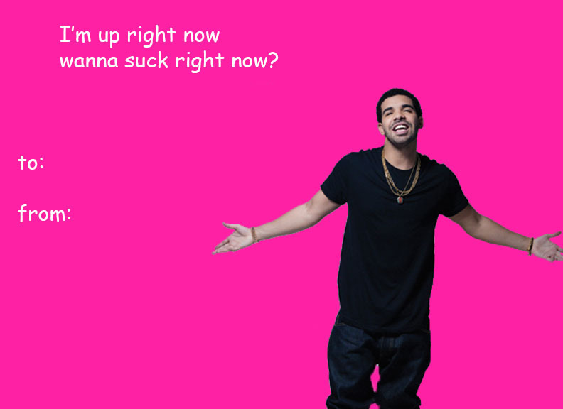 thiscouldvebeenanartblog:  because there weren’t enough drake themed valentines