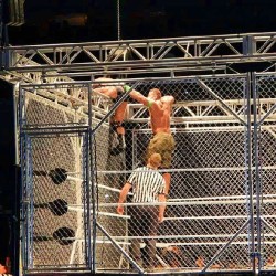 rwfan11:  ….Cena going for Orton’s trunks