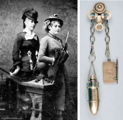 gdfalksen:  A Victorian Lady’s finishing touch—the chatelaine. (From Wikipedia)  A chatelaine is a decorative belt hook or clasp worn at the waist with a series of chains suspended from it. Each chain is mounted with a useful household appendage such